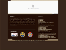 Tablet Screenshot of corporateelectricgroup.com